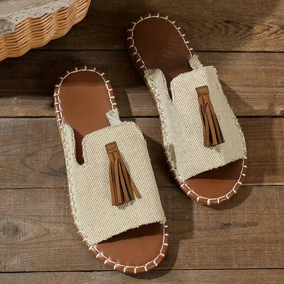 MILA – VINTAGE TASSEL BOHO SANDALS