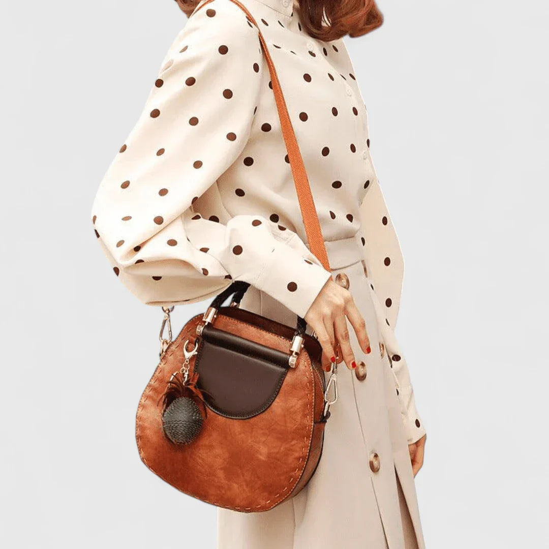 Hedvig - Chic Leather Shoulder Bag