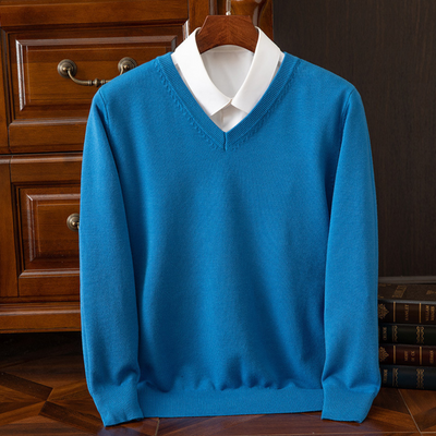 Evander - Cashmere V-Neck Jumper