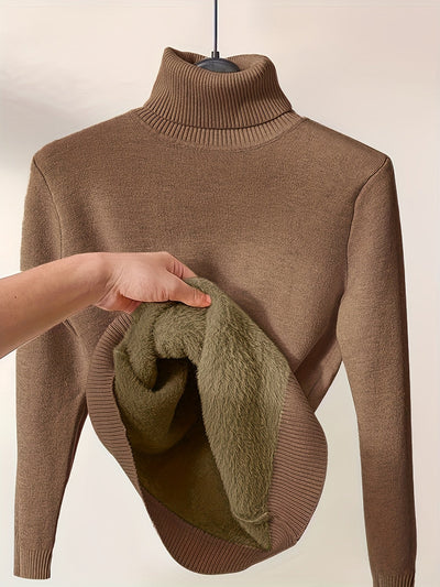 Liora - Soft Touch Turtle Neck Pullover