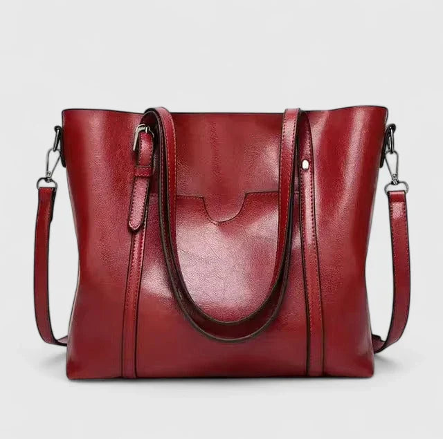 Clara - Sleek Leather Shoulder Bag