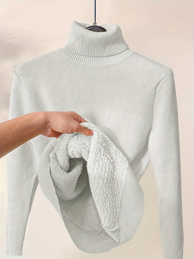 Liora - Soft Touch Turtle Neck Pullover