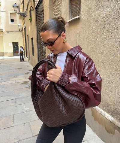 Aurelia – Woven Maxi Bag